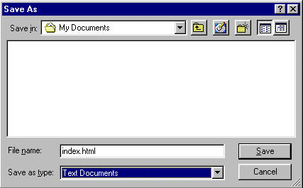 notepad save
